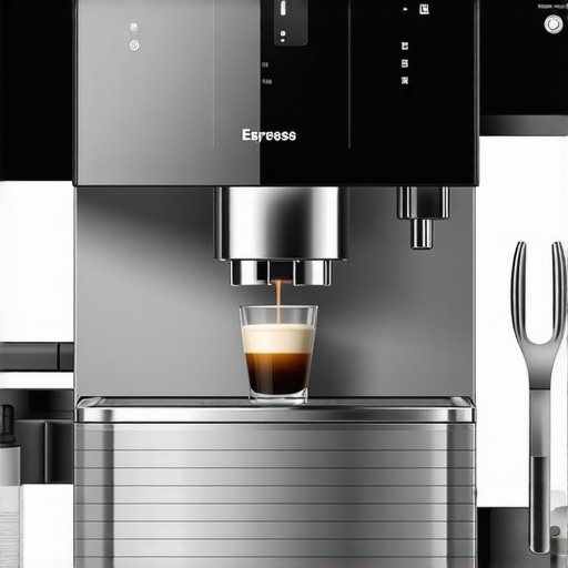 A person cleaning the internal components of a super automatic espresso machine